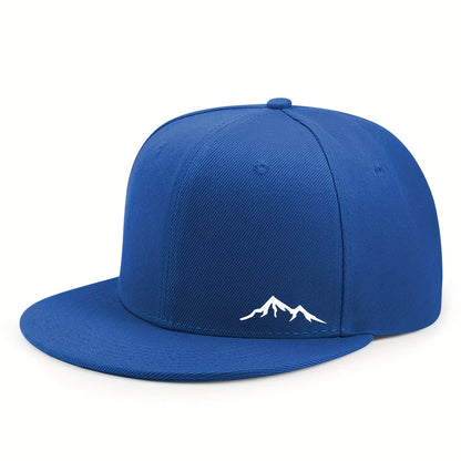Adjustable Polyester Flat Brim Baseball Hat