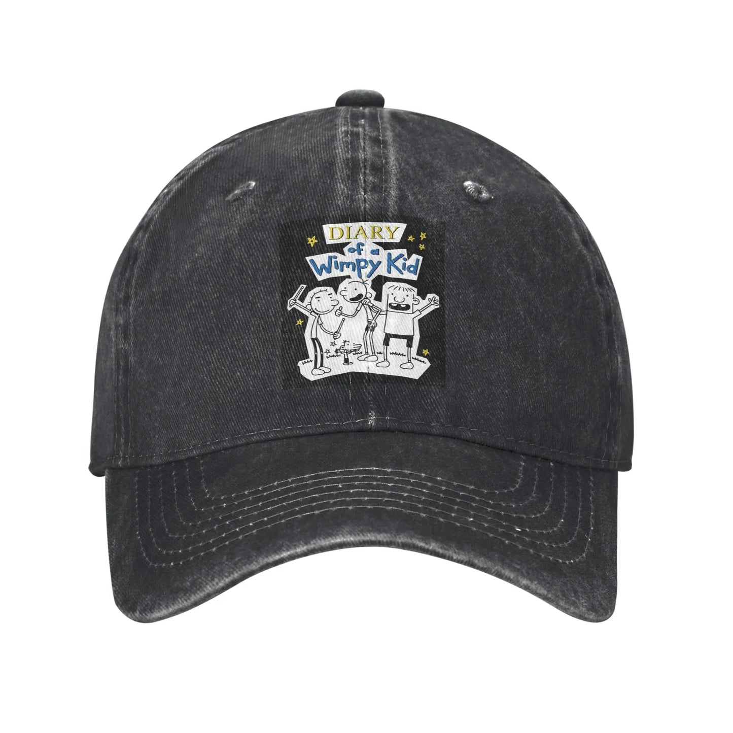 Diary Of Wimpy Kid Group Washed Denim Baseball Cap