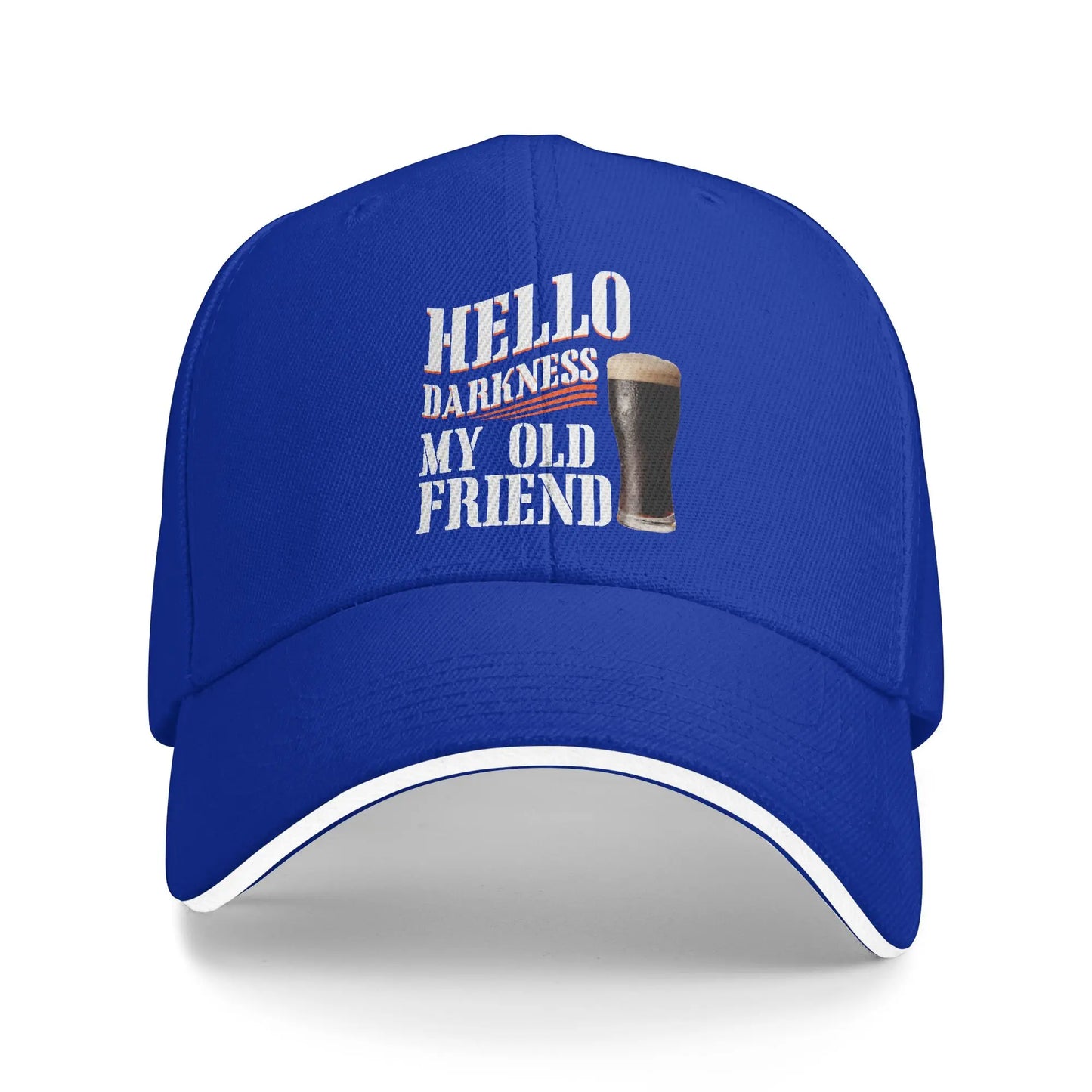 Hello Darkness My Old Friend Retro Baseball Cap