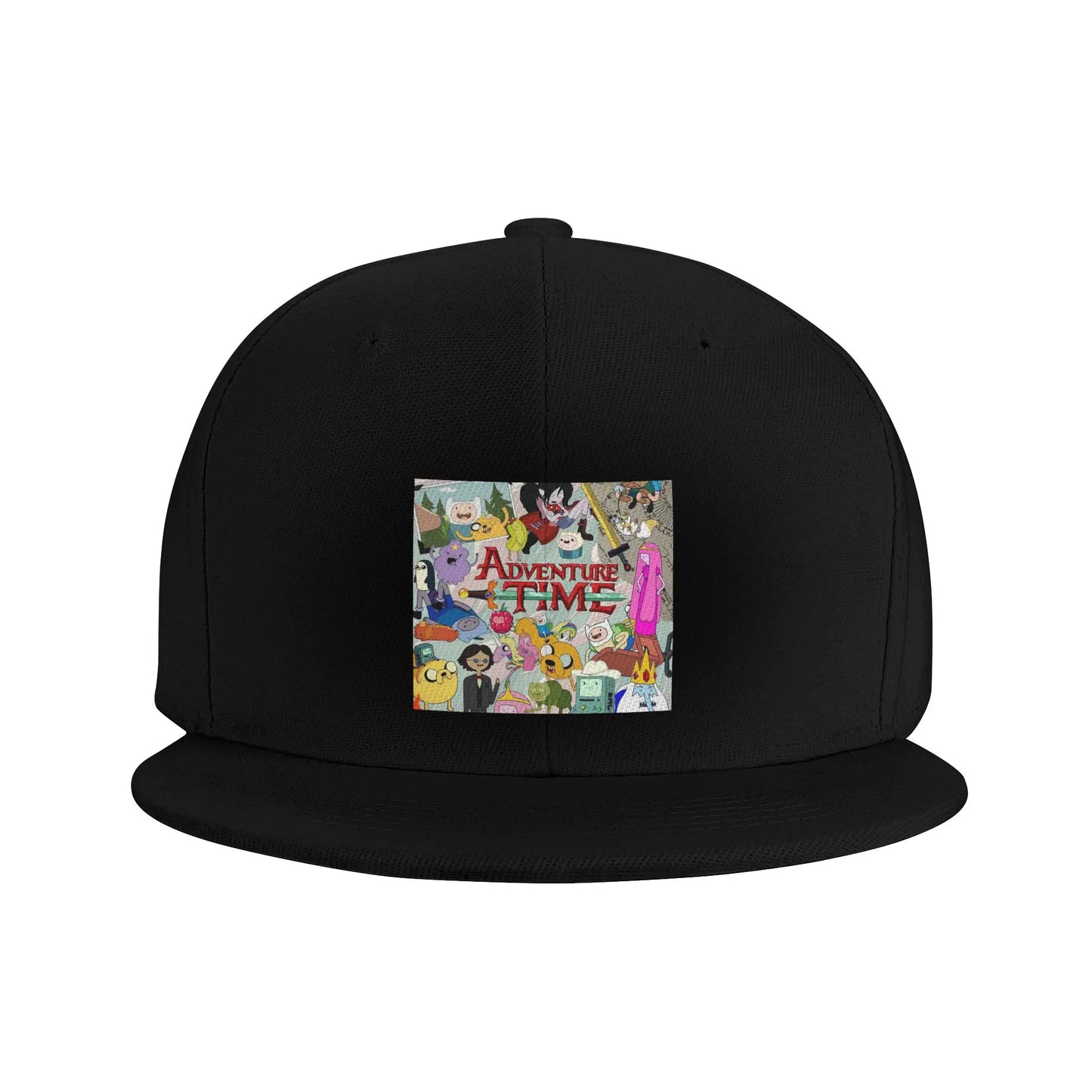 Adventure Time Cartoon Print Casual Snapback Cap