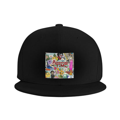 Adventure Time Cartoon Print Casual Snapback Cap