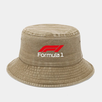 Washed Retro Sunshade Fisherman Hat