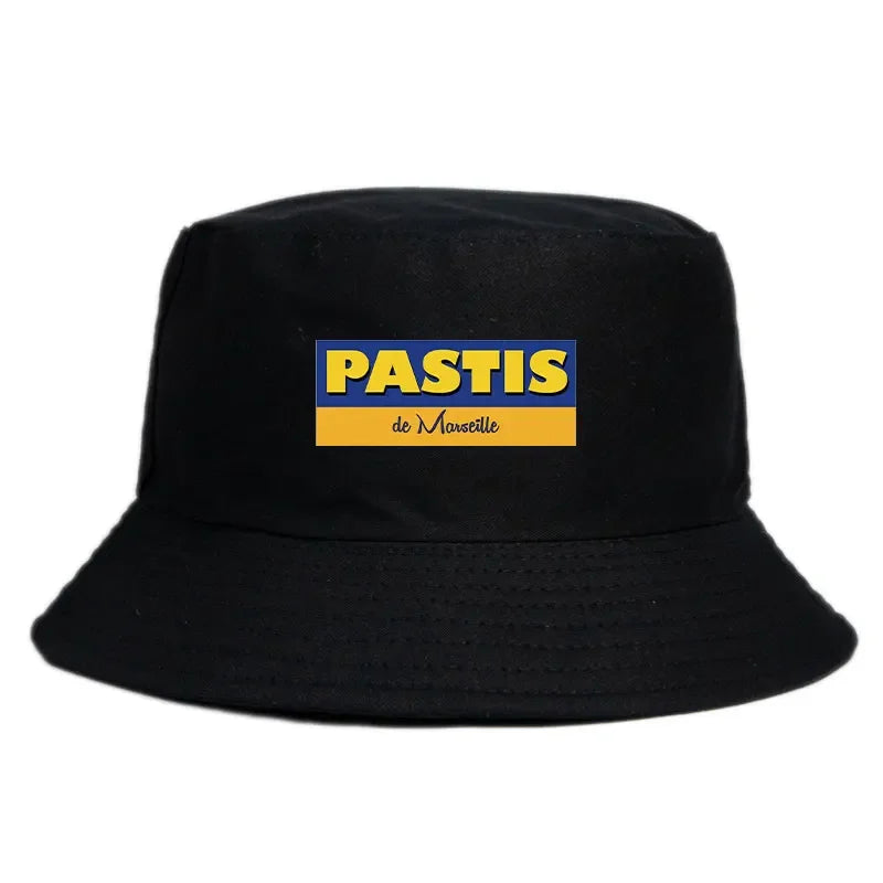 France Pastis Reversible Cotton Bucket Hat