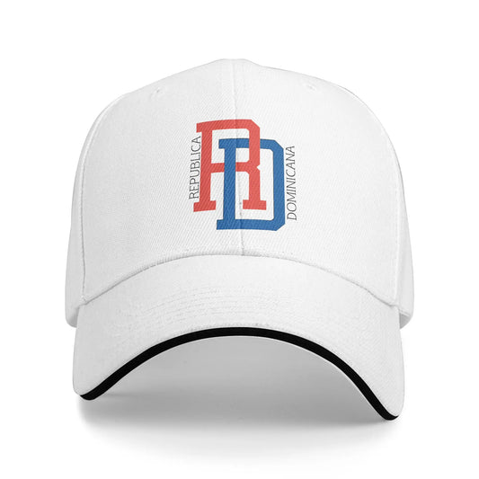 Casual Printed Dominican Republic (DR) Baseball Cap