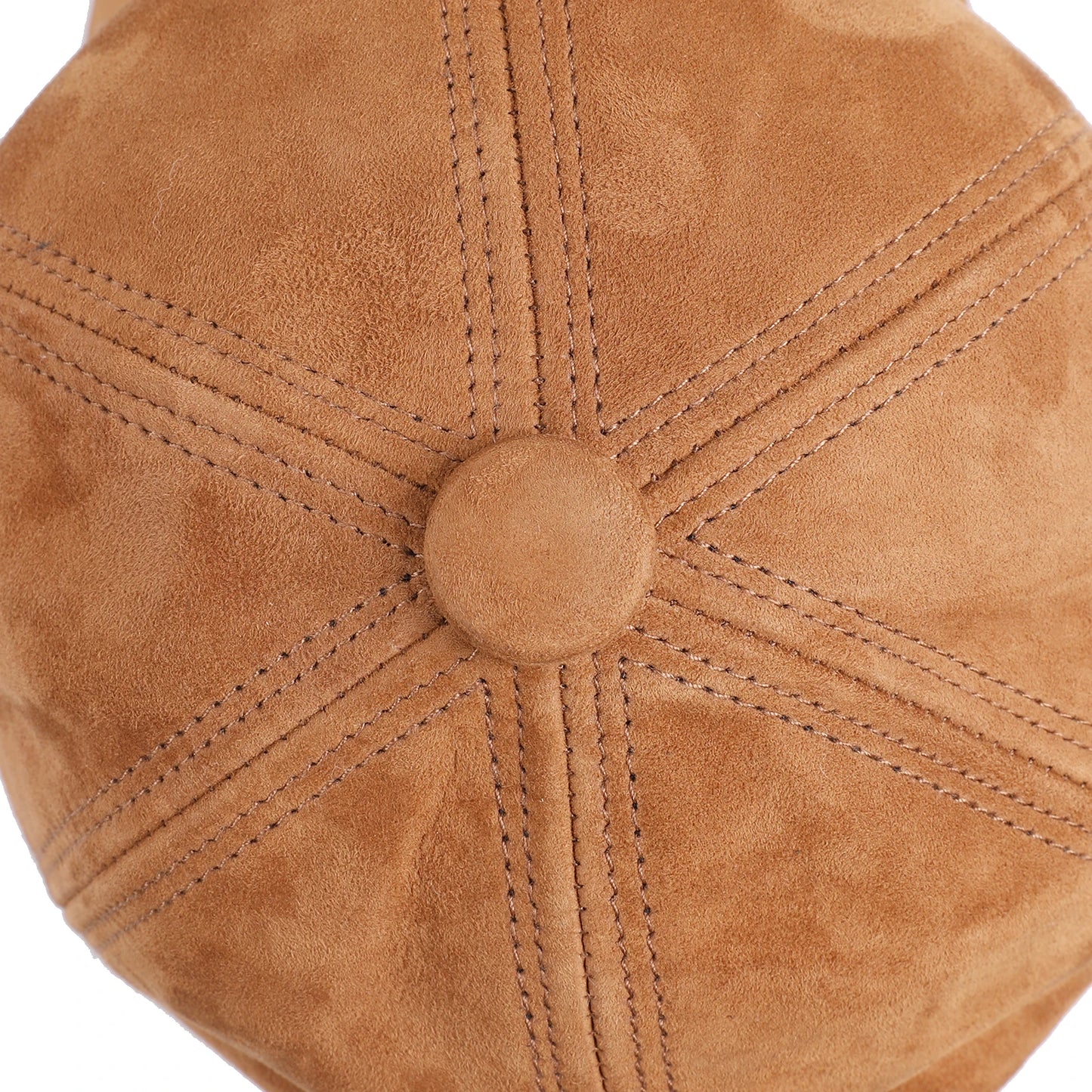 Genuine Suede Leather Adjustable Baseball Cap