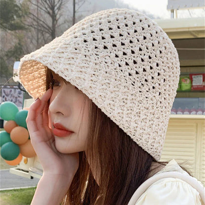 Womens UV Protection Sun Hat Breathable Mesh Lightweight Bucket