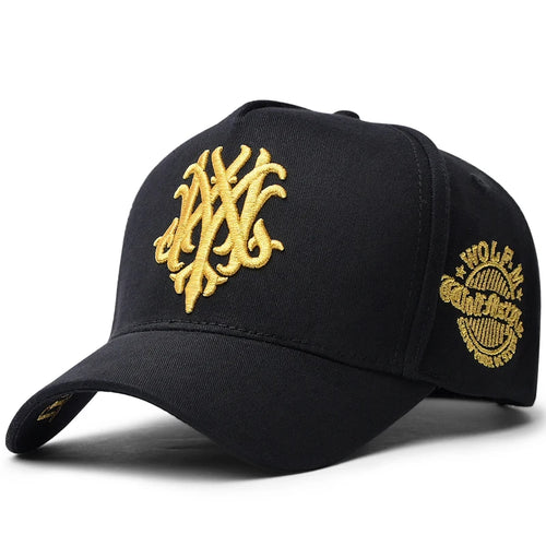 Oversize 5 Panel Cotton Baseball Cap Men Women Fishing Sun