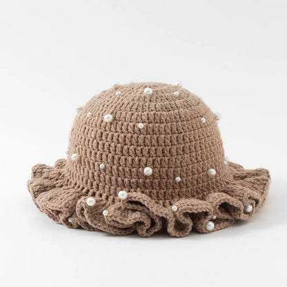 Handmade Crochet Winter Fisherman Bucket Hat
