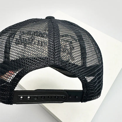American Vintage Embbroidered Letter Trucker Baseball Cap