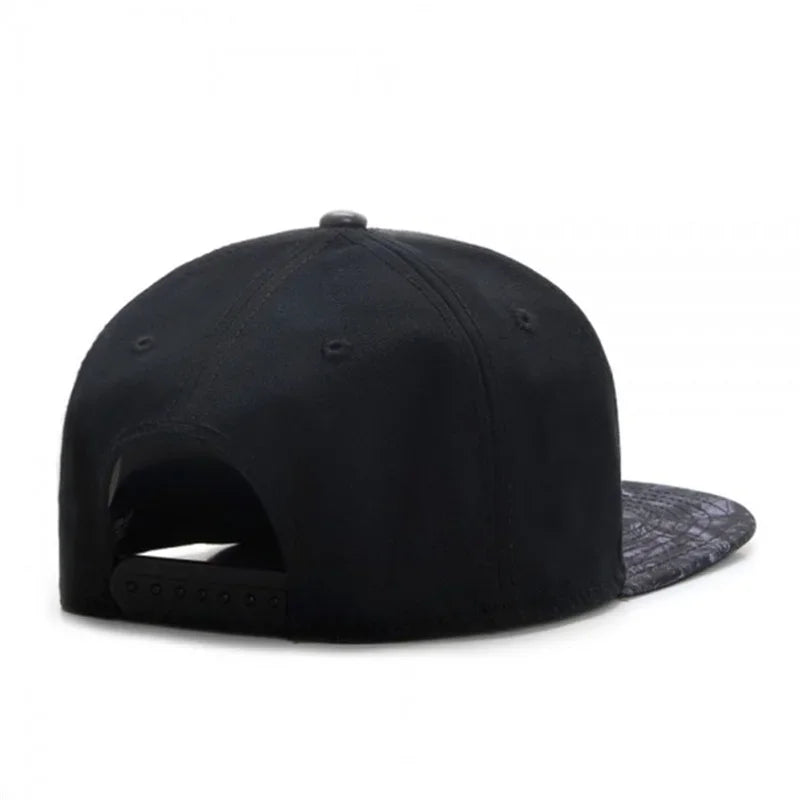 Luxury Brand Leather Baseball Cap