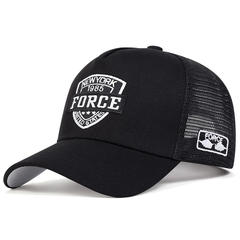 Fashion Letter Breathable Baseball Cap