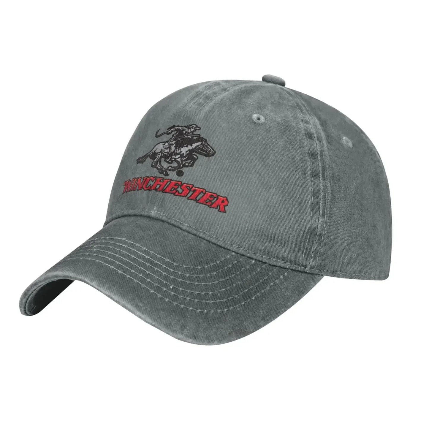 Unisex “Winchester” Embroidered Cotton Cowboy Baseball Cap