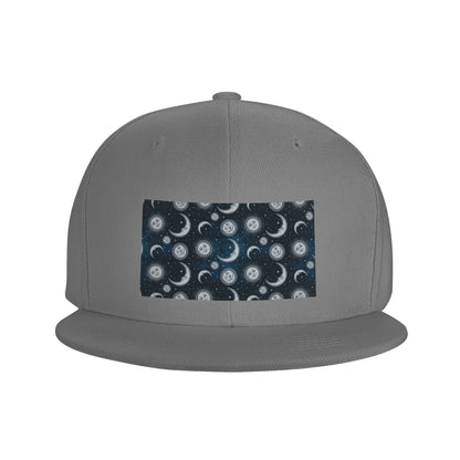 Celestial Mystic Sun Moon Snapback Cap
