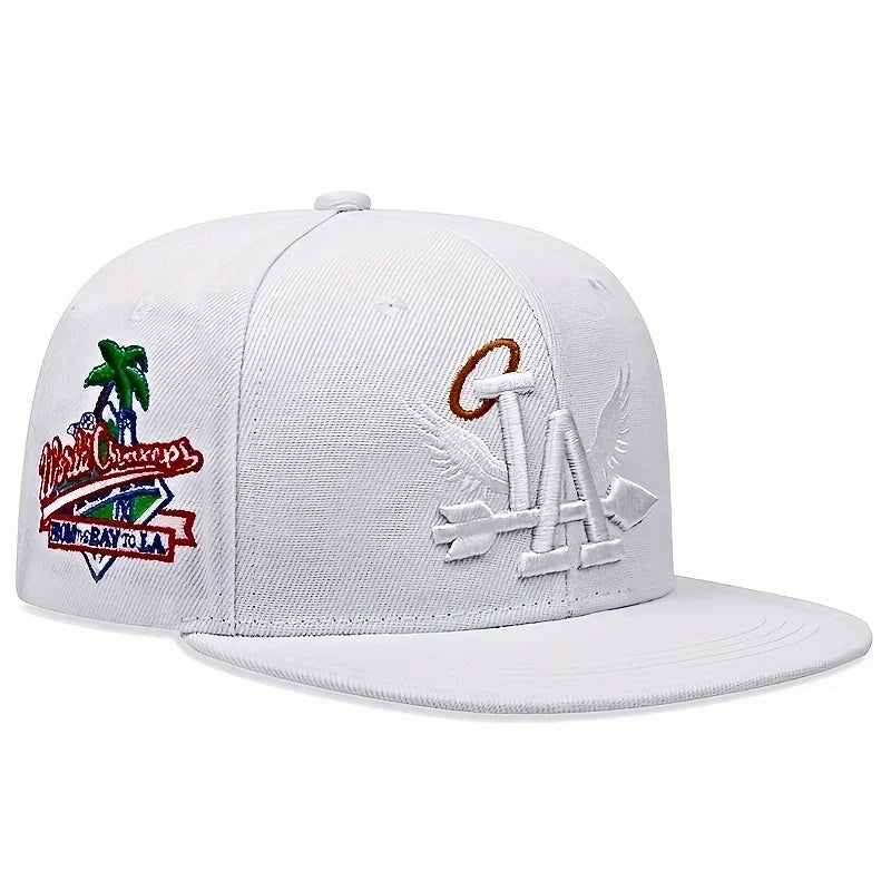 Unisex LA Embroidered Baseball Cap
