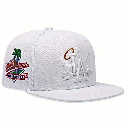 Unisex LA Embroidered Baseball Cap