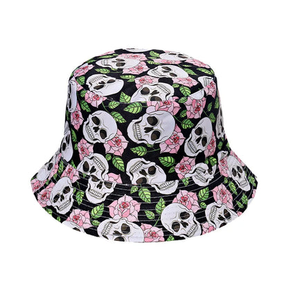 Ghost Head Hole Fisherman Hat