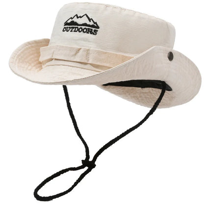 Wide Brim UV Protection Bucket Hat