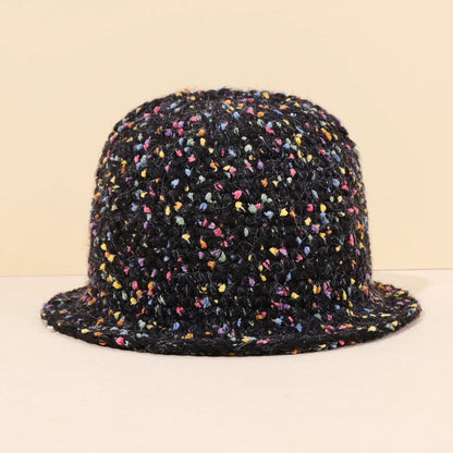 Korean Thread Knitted Autumn Winter Bucket Hat