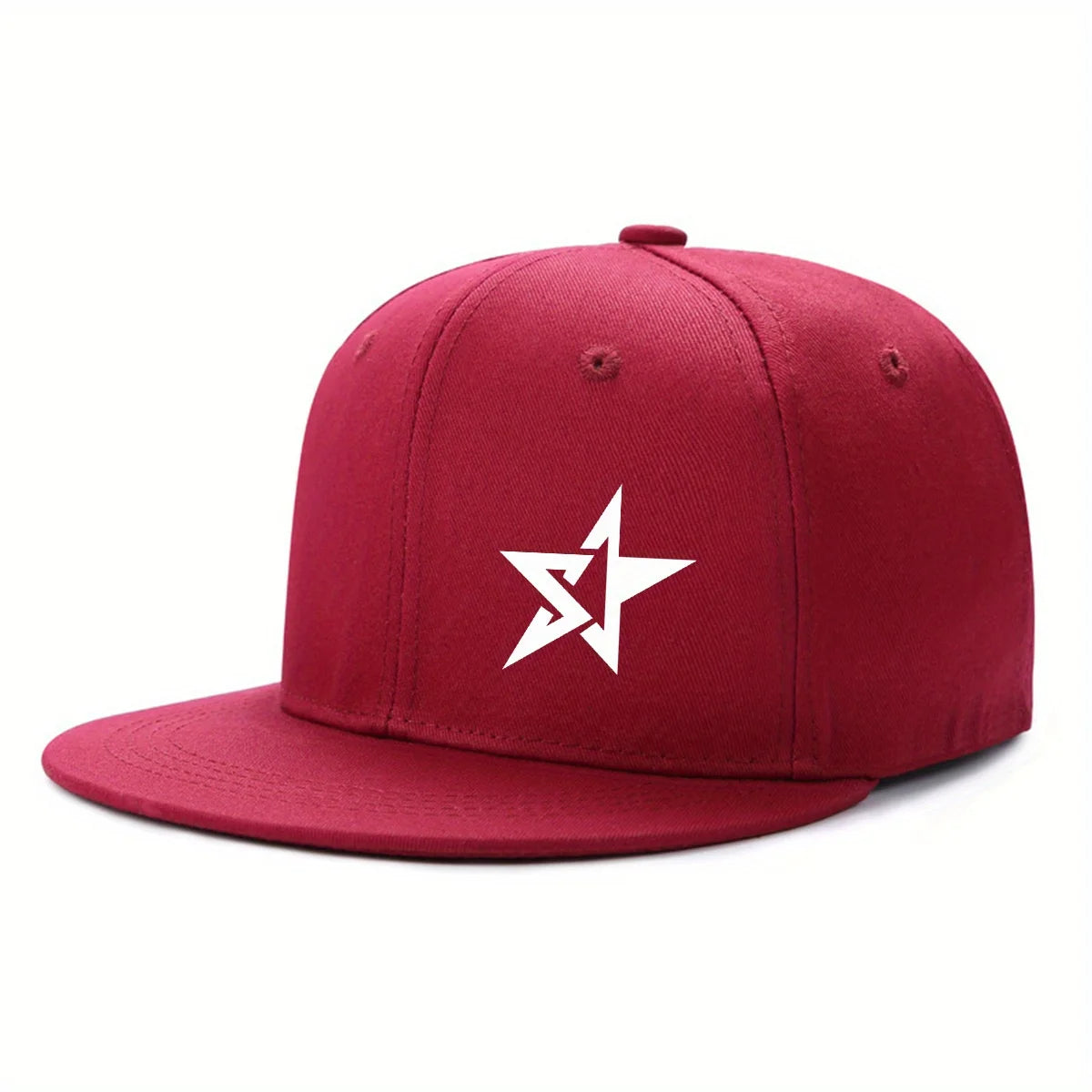 Breathable Wide Brim Hardtop Flat Brim Hip Hop Baseball Hat
