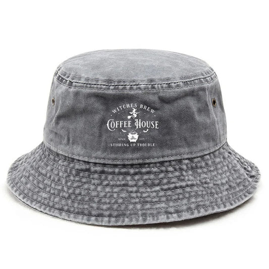 Custom Witches Brew Vintage Cotton Bucket Hat