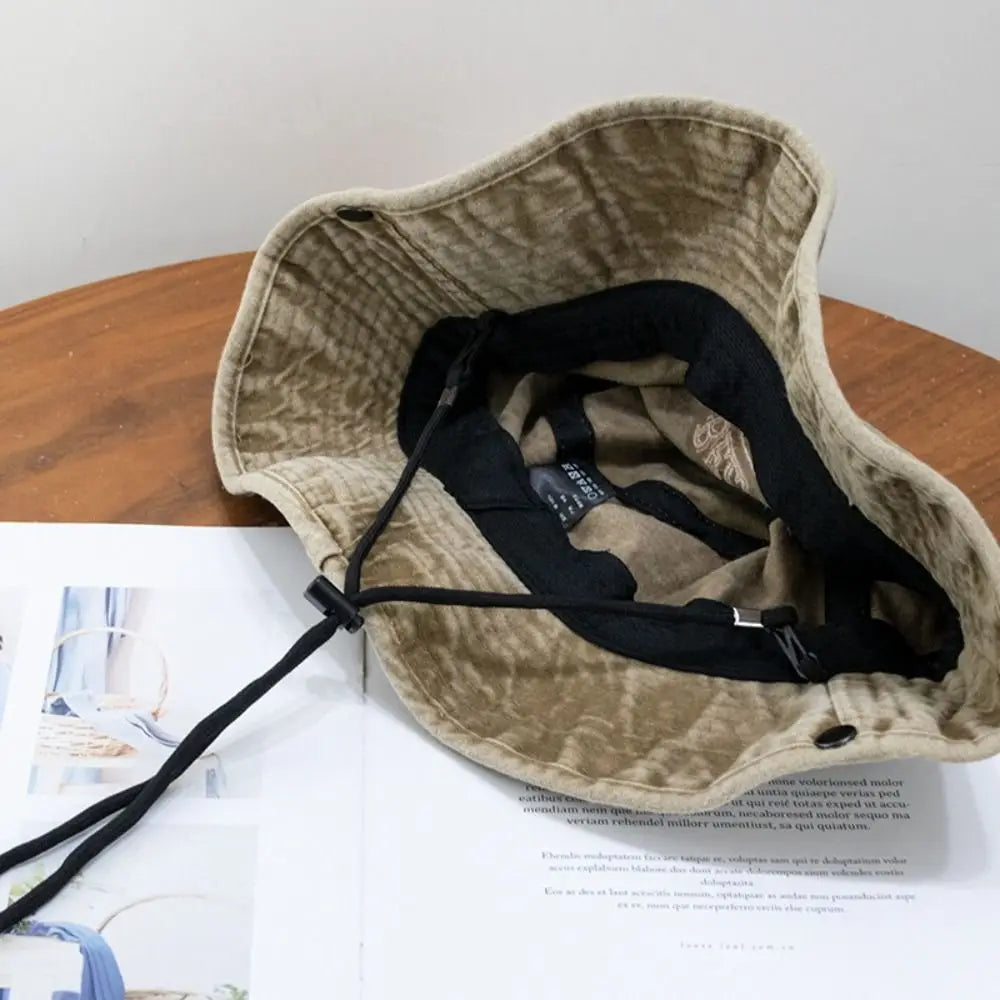 High Quality Cotton Denim Unisex Bucket Hat
