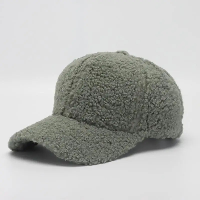 Winter Faux Fur Warm Baseball Cap