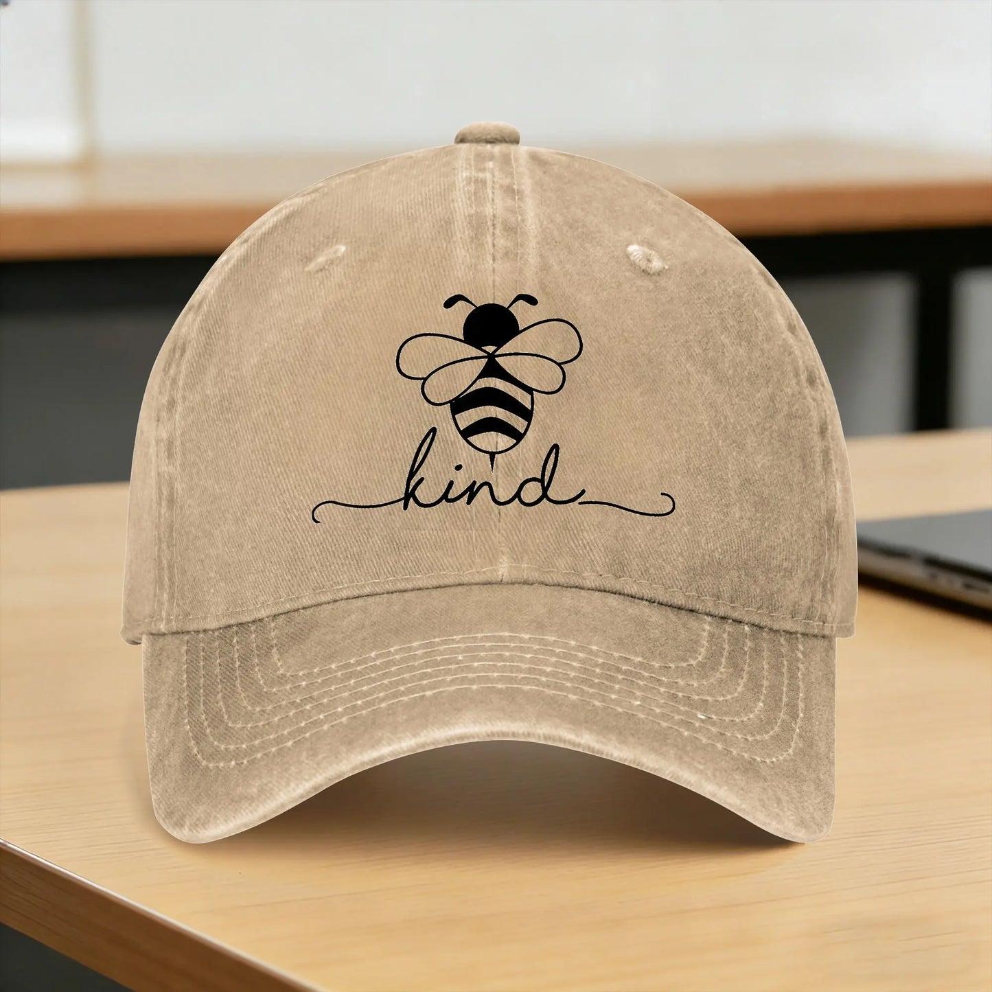 Bee Kind Casual Adjustable Outdoor Baseball Cap