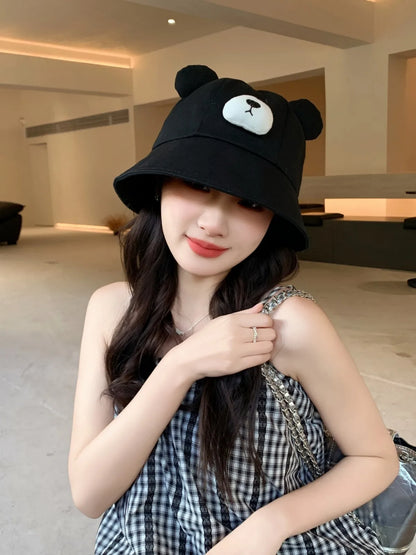 Unisex Cute Dog - Bear Cartoon Bucket Hat