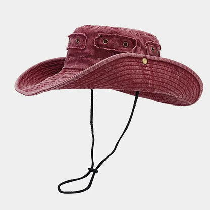 Solid Cotton Four Seasons Bucket Hat