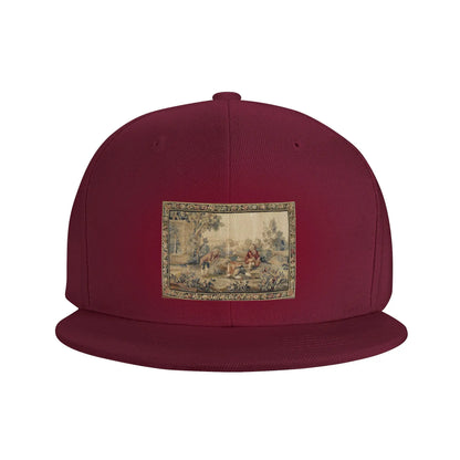 Aubusson Antique French Tapestry Print Snapback Cap