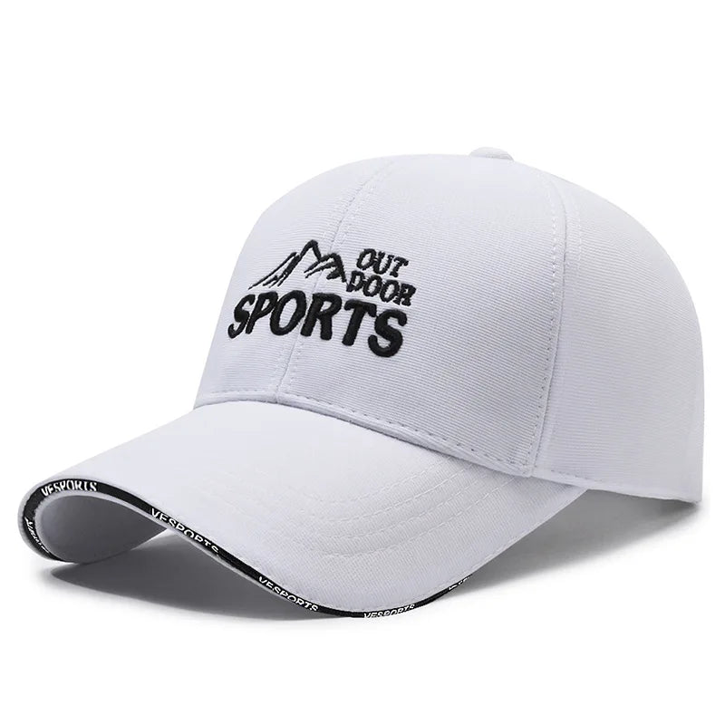 Unisex Letter Adjustable Outdoor Sun Protection Sports Cap