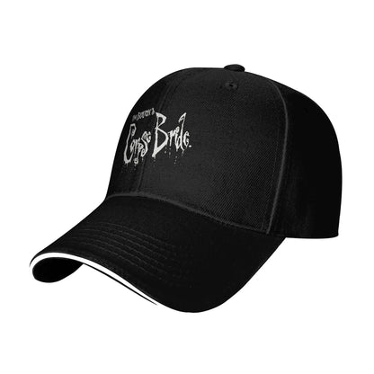 White Punk Tim Burton Corpse Bride Trucker Baseball Cap