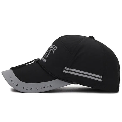 Men’s Long Brim Breathable Sports Baseball Cap