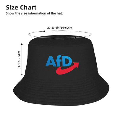 Unisex Alternative Afd Germany Foldable Bucket Hat