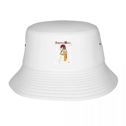 Steins Gate Makise Kurisu Design Bucket Hat