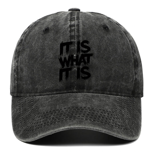 Black Letter Print Casual Street Baseball Cap