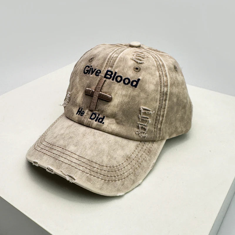 American Vintage Broken Letter Baseball Cap