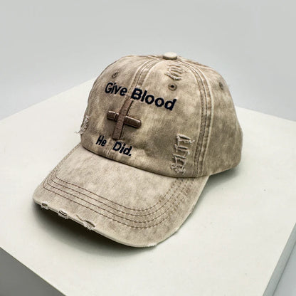 American Vintage Broken Letter Baseball Cap
