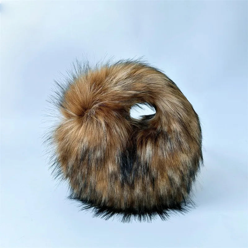 Oversized Fluffy Y2K Winter Bucket Hat