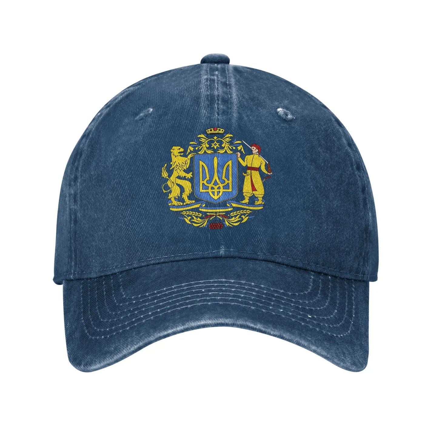 Ukraine Coat Of Arms Casual Trucker Baseball Cap
