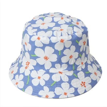 Cotton Print Four Seasons Bucket Hat