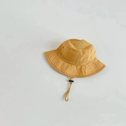 Quick Dry Solid Color Baby Bucket Hat