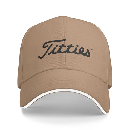 Funny Golf Ball Logo Y2K Baseball Cap