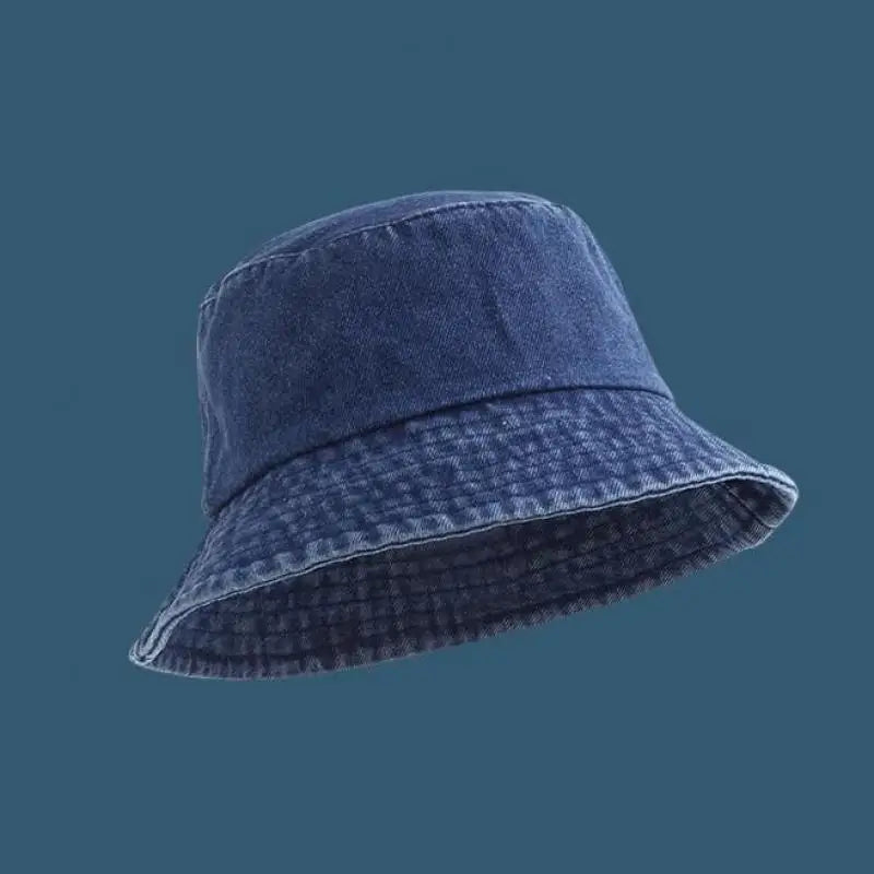 Women's Washed Denim Bucket Hat