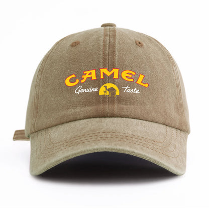 Minimalist Camel Print Retro Baseball Cap