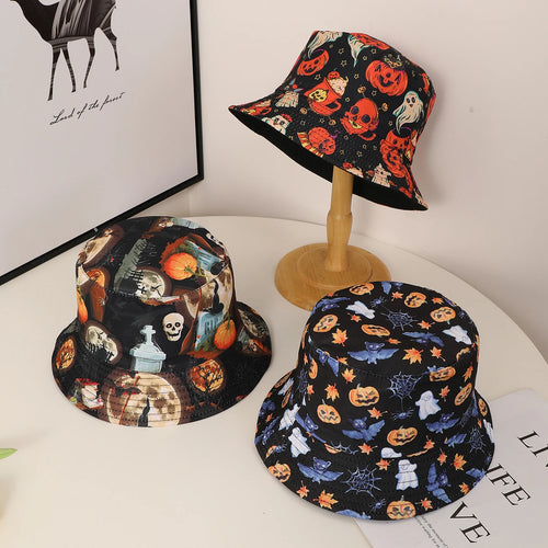 Unisex Double Sided Printed Fisherman Hat