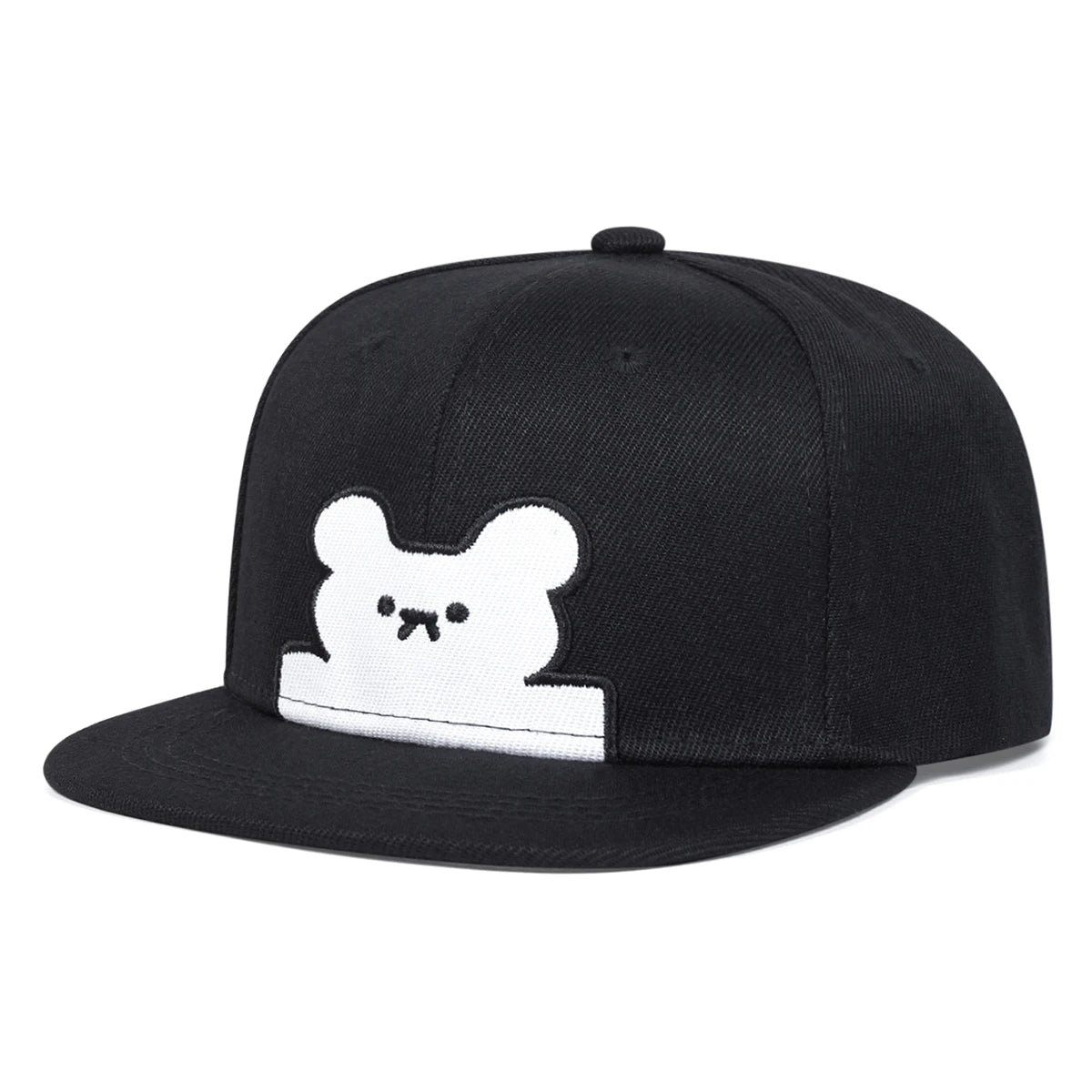 Children Little Bear Embroidery Baseball Caps