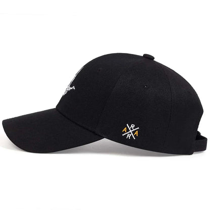Unisex Skeleton Fingers Embroidery Baseball Caps