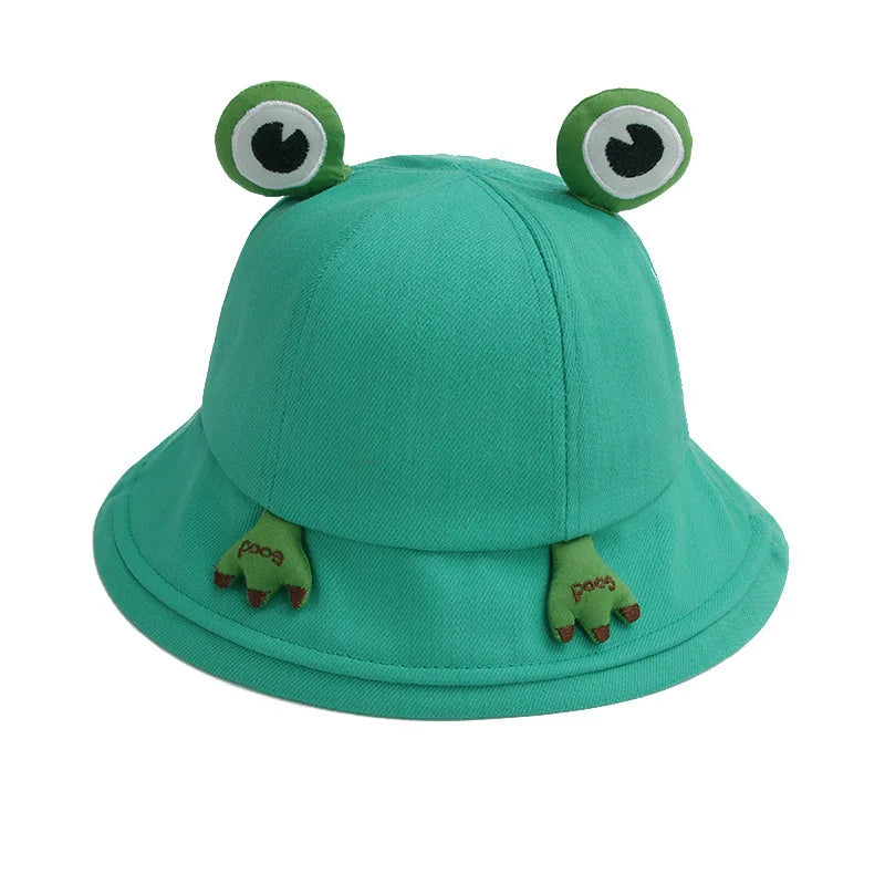 Kawaii Frog Bucket Hat