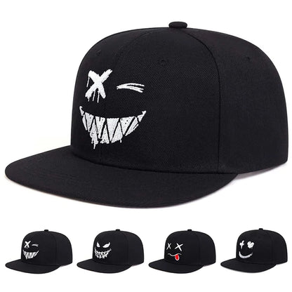 Unisex Personality Embroidery Hip-hop Hats